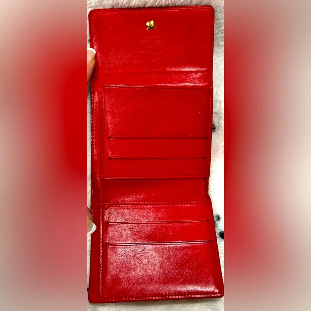 SOLD 🔥 Louis Vuitton Vernis Double Snap Wallet - Picture 9 of 12